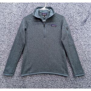 Patagonia Better Sweater 1/4 Zip Pullover Size XS Hiking Outdoor Gorpcore Blue